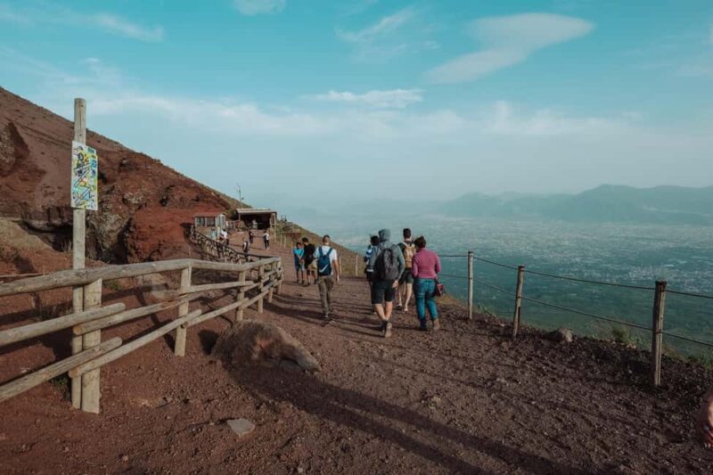 From Pompeii: Mount Vesuvius Guided Tour with Transfer - Key Points
