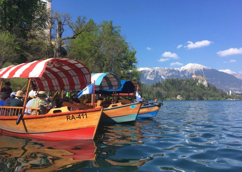 From Porec: Alpine Jewel Lake Bled - Scenic Boat Ride Across Lake Bled