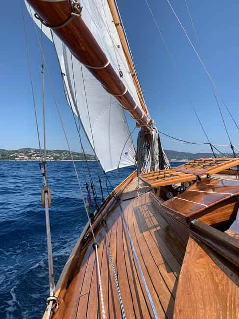From Port Grimaud: Half-Day Classic Yacht Sailing Experience - A Classic Edwardian Gaff Cutter in Port Grimaud