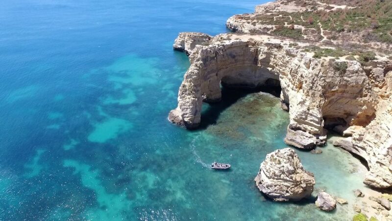 From Portimao: Benagil Cave and Marinha Beach Boat Tour - Discovering the Algar Seco Rock Formations and Caves