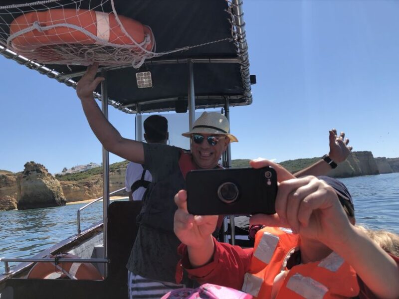From Portimão: Boat Trip to the Benagil Caves - The Experience of the Guides and Crew