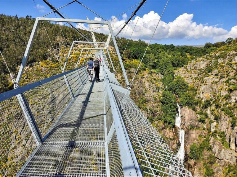 From Porto: Aveiro, Paiva Walkways, & Suspension Bridge Tour - The Experience of Crossing the Suspension Bridge