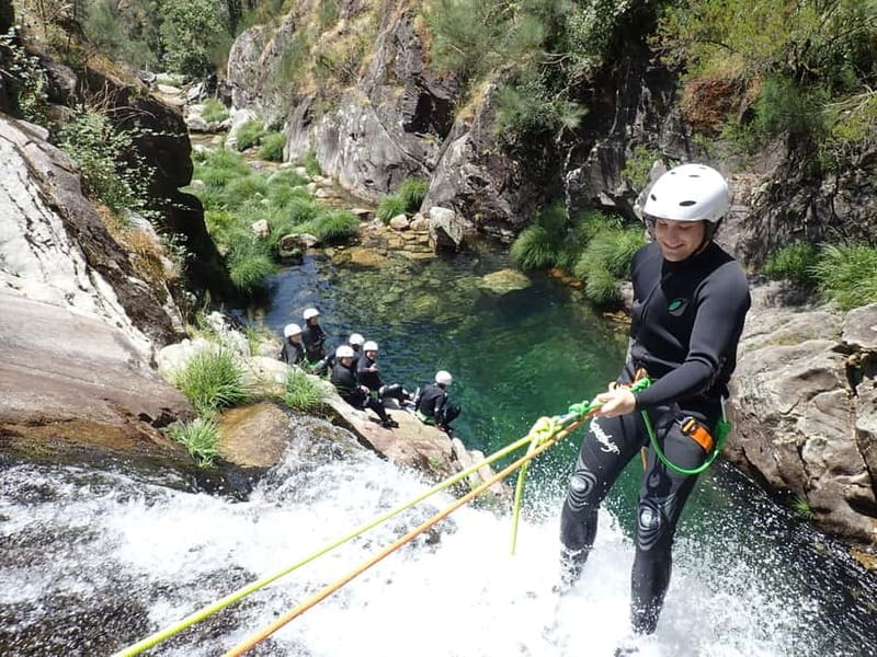 From Porto: Canyoning - Adventure Tour - The Unique Landscape of Rio Vessadas in Arouca