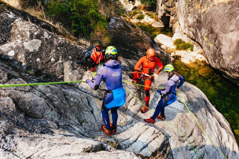 From Porto: Gerês National Park Canyoning Trip - High-Quality Canyoning Equipment and Safety Gear