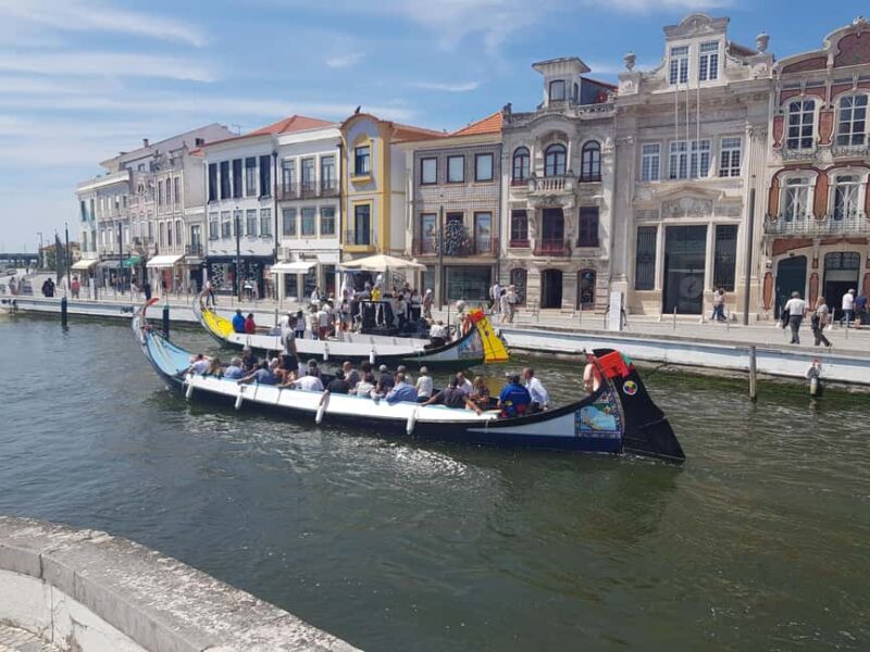 From Porto: Private Tour of Aveiro, Moliceiro Boat Ride, Costa Nova - Costa Nova’s Colorful Houses and Coastal Atmosphere