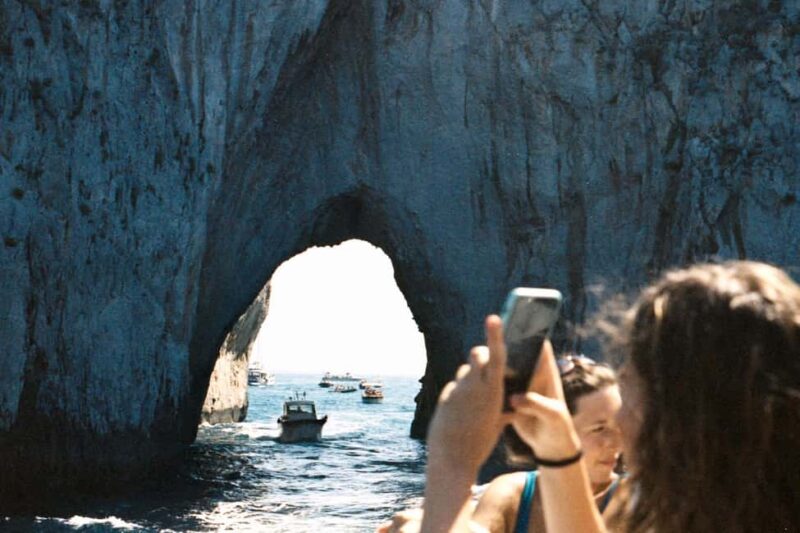 From Positano: Day trip to Capri - Group Tour by boat - Departure and Meeting Point at Positano Boats