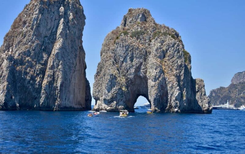 From Positano: Day trip to Capri - Group Tour by boat - Visiting Capri’s Famous Grottoes