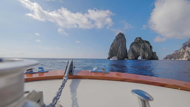 From Positano: Day trip to Capri - Group Tour by boat - Scenic Stops Along the Return Journey