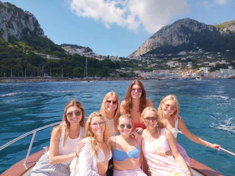 From Positano: Full Day Private Boat Tour of Capri Island - Discovering Capri’s Green Grotto and Emerald Waters