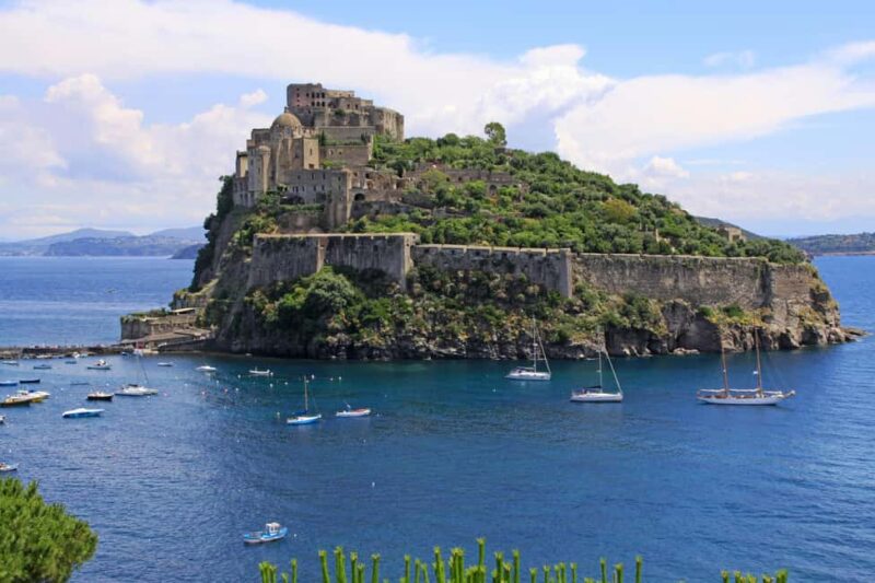 From Positano: Ischia & Procida Private Full-Day Boat Tour - Exploring Ischia’s Top Spots: Ponte, Lacco Ameno, and Sant’Angelo