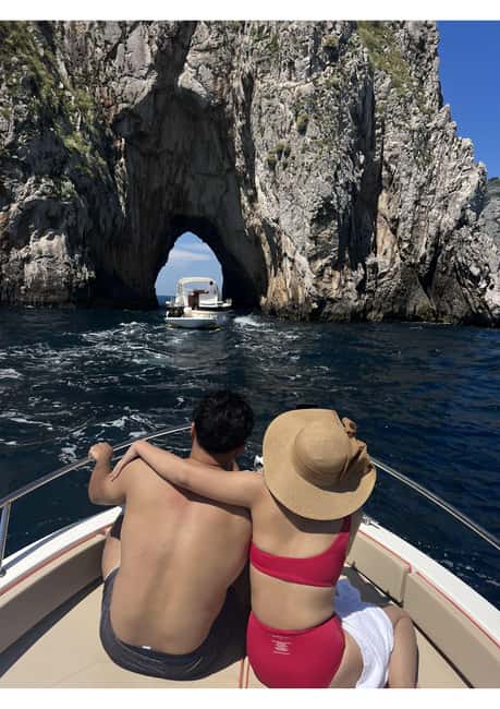 From Positano: Private Day Trip to Capri by Boat w/ Skipper - Navigating the Scenic Coastline from Sorrento Peninsula to Capri