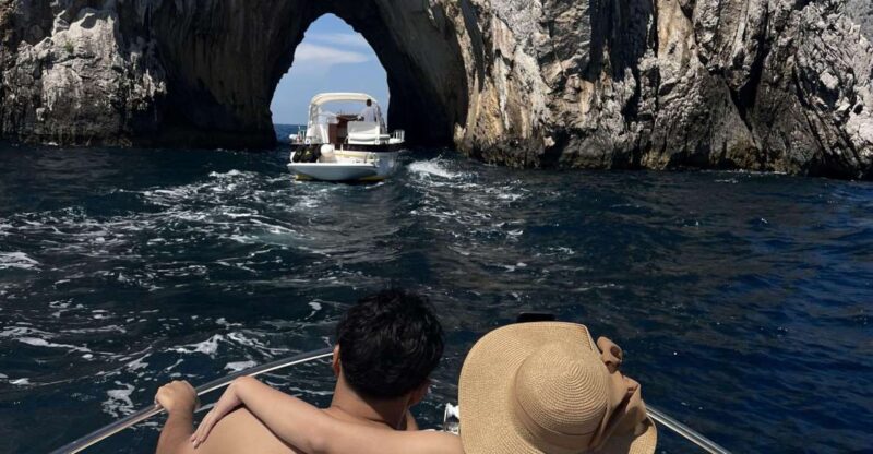 From Positano: Private Day Trip to Capri by Boat w/ Skipper - Caprese Landmarks and Free Time on the Island