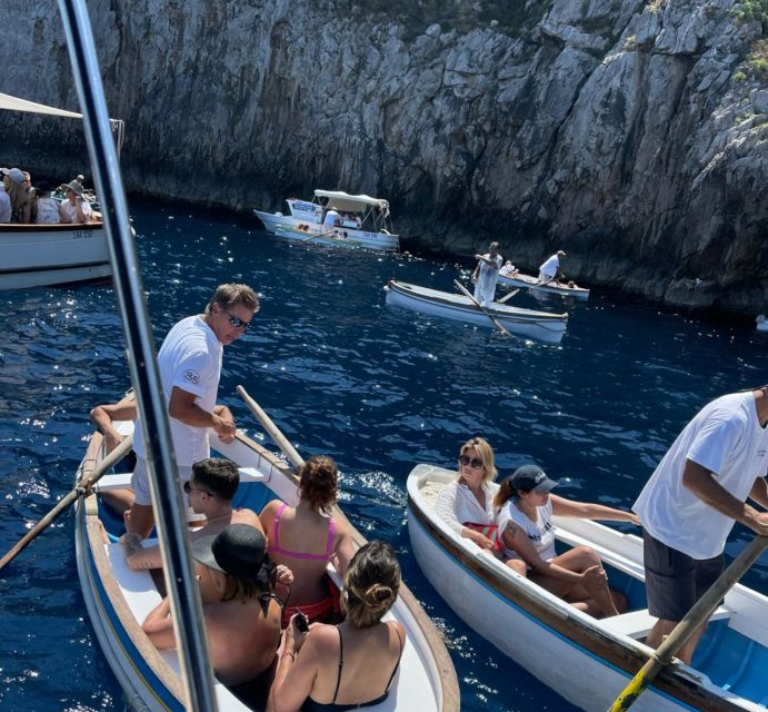 From Positano: Private Day Trip to Capri by Boat w/ Skipper - Land Exploration and Shopping in Capri