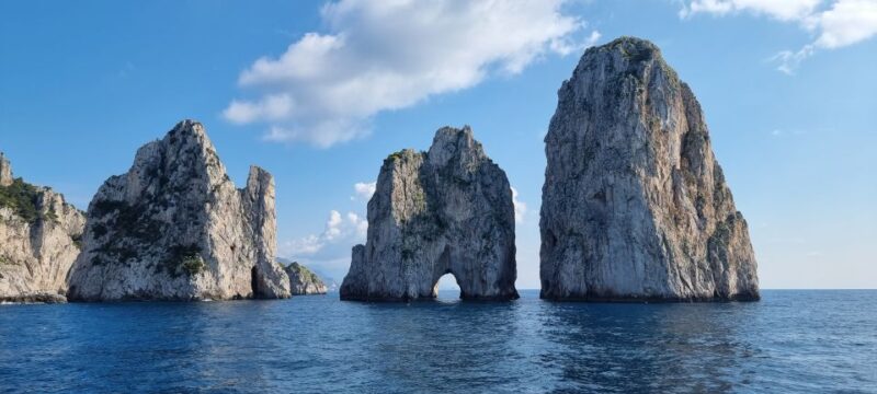 From Positano: Private Day Trip to Capri by Boat w/ Skipper - Returning to Positano with Relaxed Comfort