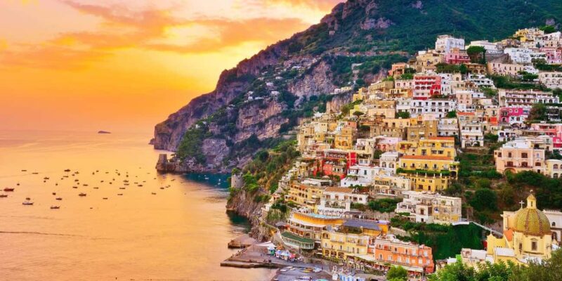 From Positano: Shared Sunset Boat Tour in the Amalfi Coast - Scenic Stops Along the Amalfi Coasts Most Photogenic Spots