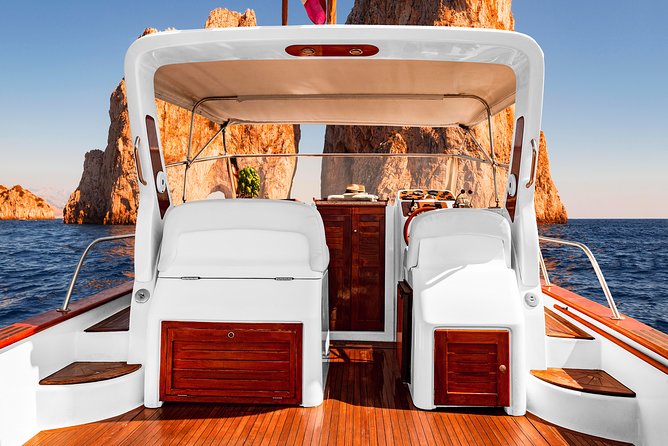 From Positano: Small Group Boat Tour to Capri Island - Iconic Stops on Capri: White Cave, Faraglioni, and Natural Arch
