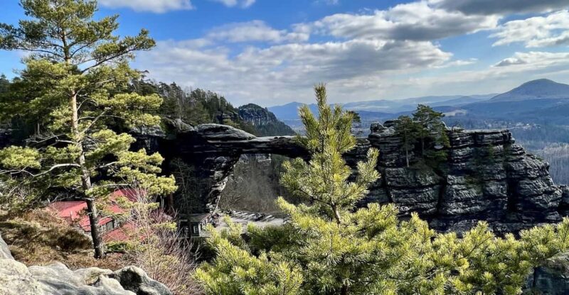From Prague: Bohemian and Saxon Switzerland Full-Day Tour - Exploring the Bastei Bridge and Panoramic Views
