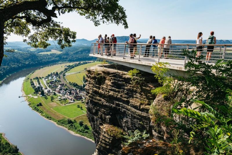 From Prague: Bohemian & Saxon Switzerland-All inclusive Trip - Navigating the Tyssa Walls and the Narnia Filming Sites