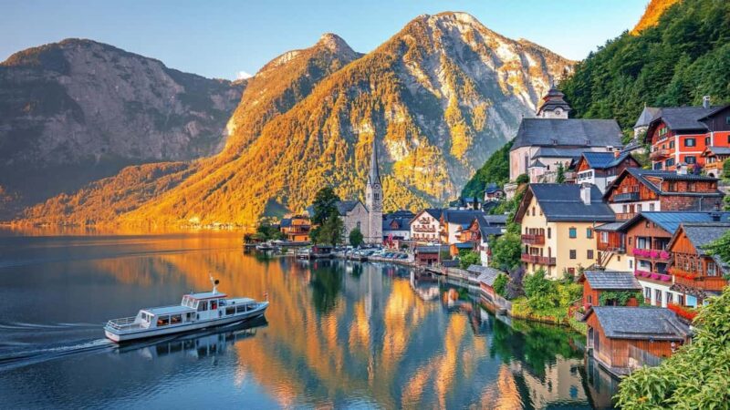 From Prague: Dachstein and Hallstatt with Ice Cave Tour - Visiting Obertraun: Gateway to the Dachstein Glacier