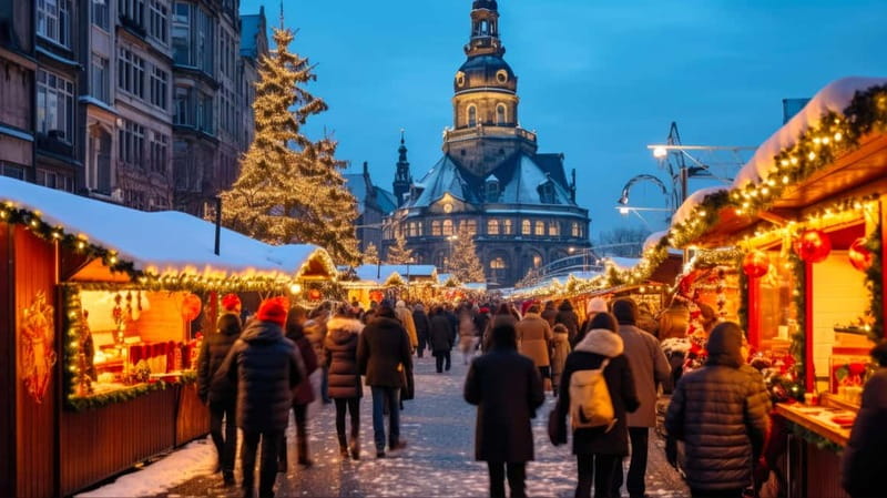 From Prague: Dresden Christmas markets and old town tour - Scenic Transfer from Prague to Dresden