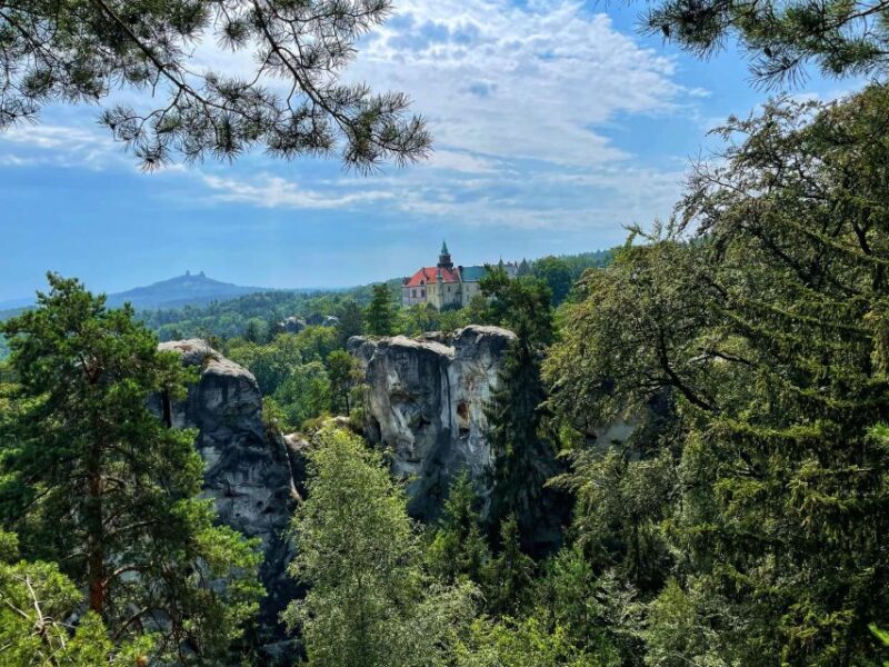 From Prague: Full-Day Bohemian Paradise Guided Hiking Trip - Taking in the Views from Mary’s Rock
