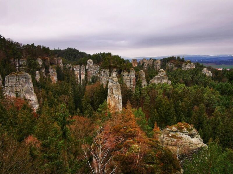 From Prague: Full-Day Bohemian Paradise Guided Hiking Trip - Experiencing Castle Views and Unique Rock Formations