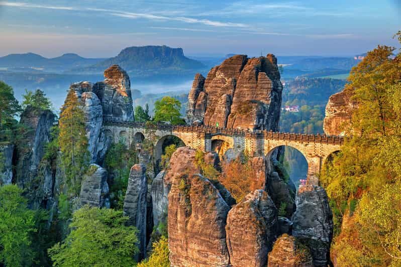 From Prague: Tour to Saxon and Bohemian Switzerland - Visiting the Bastei Bridge in Saxon Switzerland