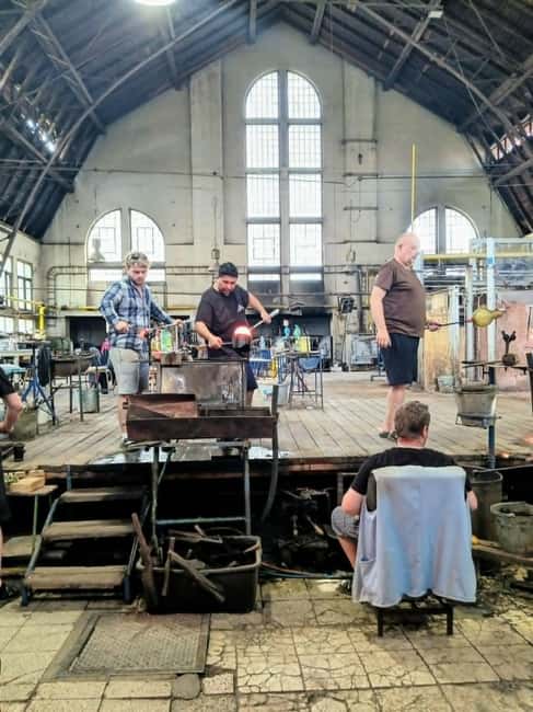 From Prague: UNESCO Bohemian Crystal and TOP traditions tour - The Unique Paper Mask-Making Workshop in Europe