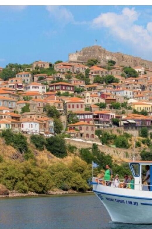 From Pretra or Molyvos: Lesvos Cruise with BBQ - Tasting the Tasty BBQ on Board