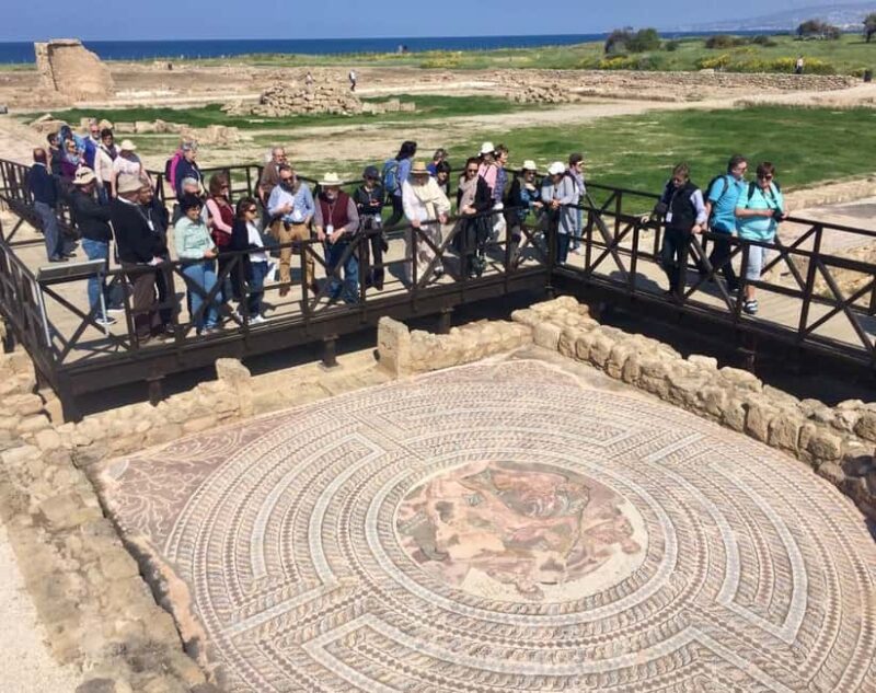 FROM PROTARAS/AYIA NAPA/LARNACA: Paphos & Ancient Kourion - The Mythical Birthplace of Aphrodite