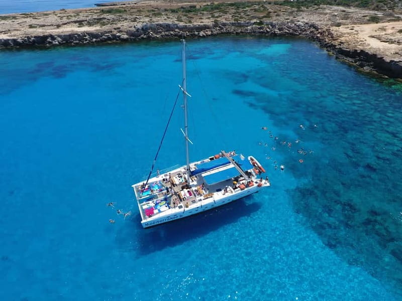 From Protaras: Catamaran Cruise to Blue Lagoon - Key Points