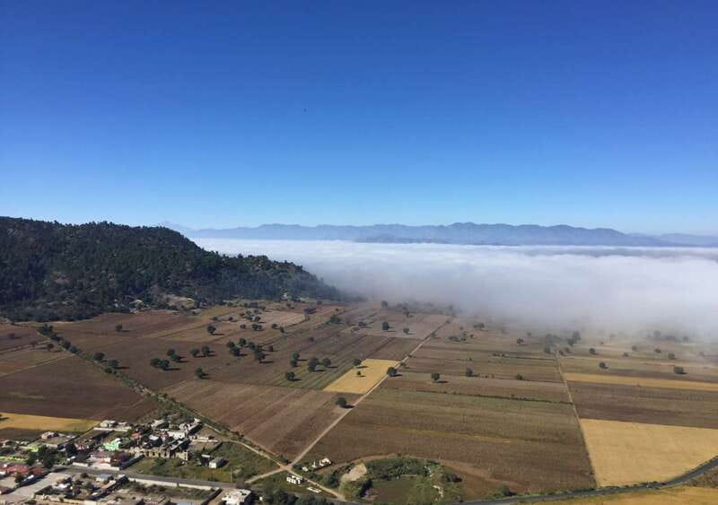 From Puebla: Hot Air Balloon with breakfast in Huamantla - The Scenic Flight over Tlaxcala’s Rolling Hills and Volcanoes