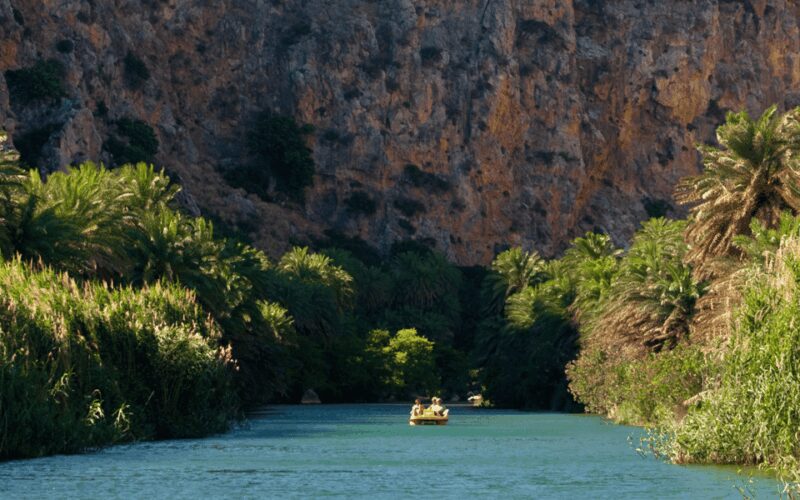 From Rethymno: Exotic Preveli Palms, Damnioni & Plakia Beach - Key Points