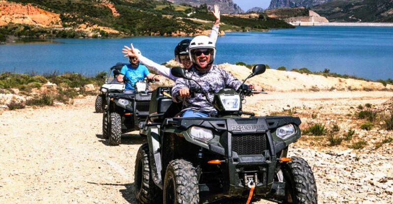 From Rethymno: Half-Day Quad Bike Safari - Scenic Stops at Traditional Coffee Houses and Prassies Village