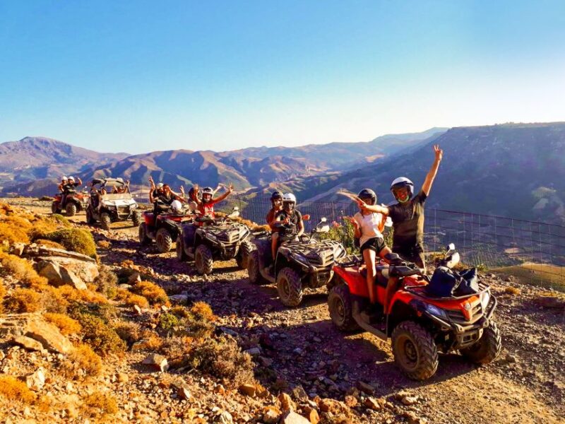 From Rethymno: Half-Day Quad Bike Safari - Dynamic Off-Road Driving and Varied Terrain