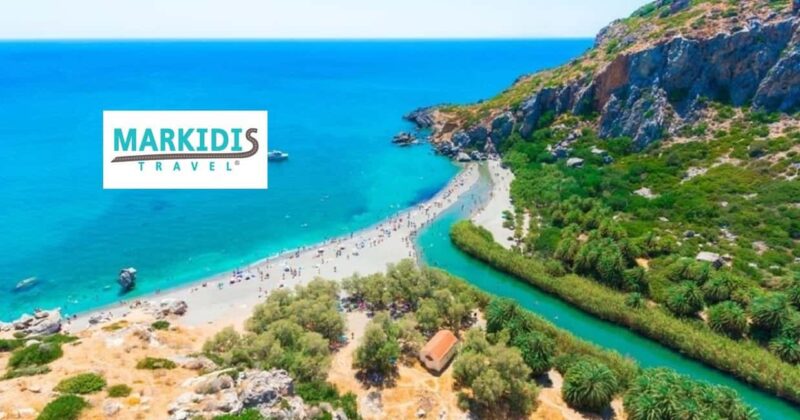 From Rethymno: Kourtaliotiko, Preveli Palm Beach, & Damnoni - Scenic Journey to Damnoni and the Boat Ride to Preveli