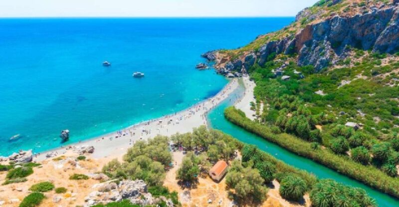 From Rethymno: Preveli Palm Beach and Kourtaliotiko Day Trip - Lunch and Free Time at Damnoni