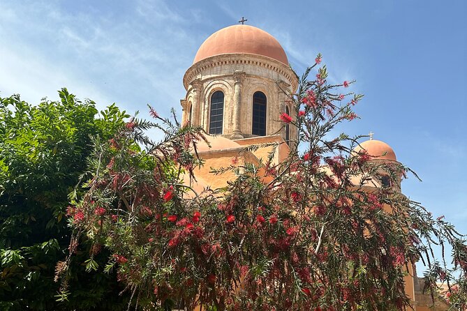 From Rethymno Private Tour: Chania-Holy Trinity-Olive oil factory - Exploring the Holy Trinity Monastery (Agia Triada)