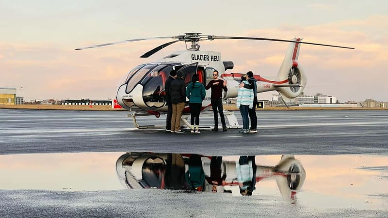 From Reykjavik: Fire And Ice Helicopter Tour with 2 Landings - Key Points