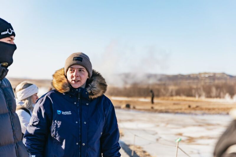 From Reykjavik: Golden Circle and Glacier Snowmobiling - Marveling at Gullfoss Waterfall