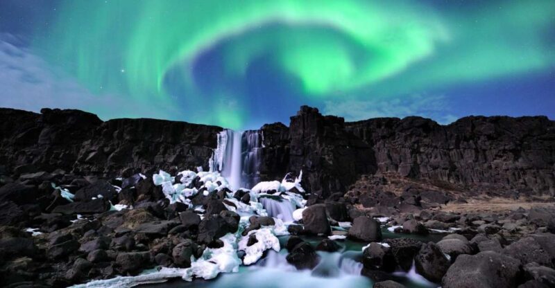 From Reykjavik: Golden Circle and Northern Lights Combo - The Power and Beauty of Gullfoss Waterfall