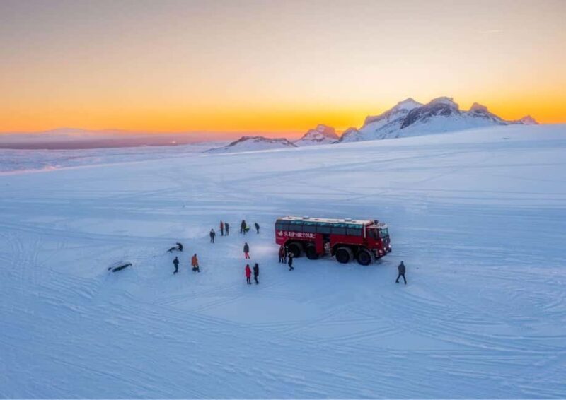 From Reykjavik: Golden Circle + Monster Truck Glacier Tour - Glacier Café and Optional Glacier Activities