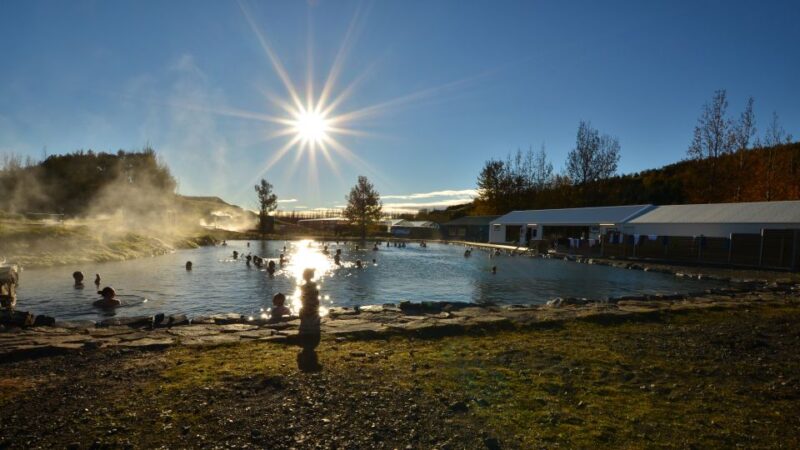 From Reykjavik: Golden Circle & Secret Lagoon Guided Tour - Geysir Hot Springs: Watching Eruptions Up Close