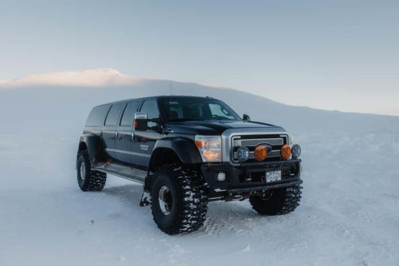 From Reykjavik: Golden Circle Super Jeep & Snowmobiling Tour - Pickup and Departure from Reykjavik