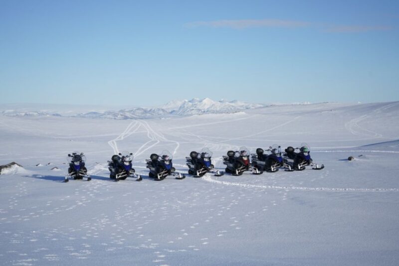 From Reykjavik: Golden Circle Super Jeep & Snowmobiling Tour - Visiting Gullfoss and Geysir