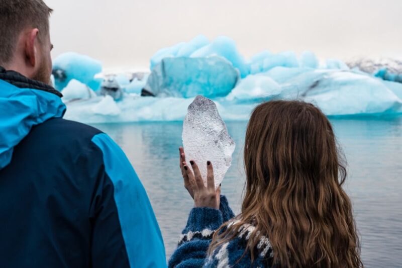 From Reykjavik: Jökulsárlón Glacier Lagoon and Diamond Beach - Exploring Diamond Beach and Its Black Sand