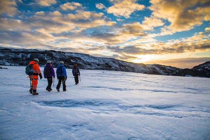 From Reykjavik: South Coast, Waterfalls & Glacier Hike - Short Glacier Hike on Solheimajokull