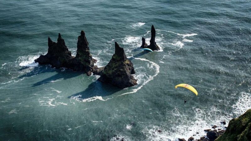 From Reykjavík: Tandem Paragliding & South Iceland Day Tour - Paragliding from Vík: Soaring Over Black Sand Beaches and Cliffs