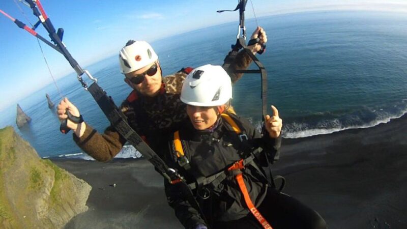 From Reykjavík: Tandem Paragliding & South Iceland Day Tour - Visiting Skógafoss: Power and Panoramas