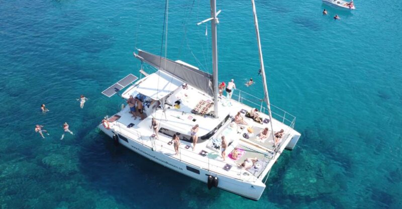 From Rhodes: Private Catamaran Cruise All Inclusive - A Luxurious Private Catamaran Cruise from Rhodes for Up to 10 People